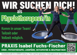 Praxis Isabel Fuchs-Fischer Prospekt - WIR SUCHEN DICH! 