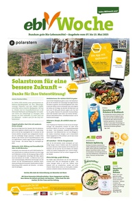 ebl-Naturkost Prospekt - Angebote ab 07.05.