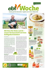 ebl-Naturkost Prospekt - Angebote ab 15.10.