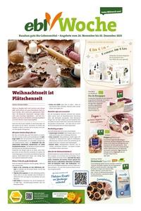 ebl-Naturkost Prospekt - Angebote ab 26.11.