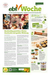 ebl-Naturkost Prospekt - Angebote ab 03.12.
