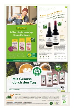 ebl-Naturkost Prospekt - Angebote ab 03.12.