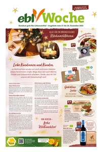 ebl-Naturkost Prospekt - Angebote ab 17.12.