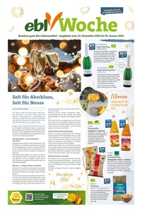 ebl-Naturkost Prospekt - Angebote ab 27.12.