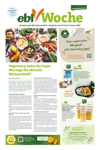 ebl-Naturkost Prospekt - Angebote ab 07.01.
