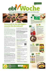 ebl-Naturkost Prospekt - ebl Woche