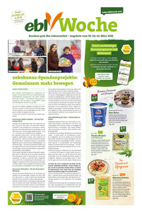 ebl-Naturkost Prospekt - Angebote ab 04.03. - Seite 1