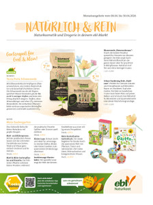 ebl-Naturkost Prospekt - Angebote ab 08.04.