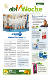 ebl-Naturkost Prospekt - ebl - Naturkost