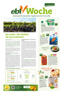 ebl-Naturkost Prospekt - ebl - Naturkost