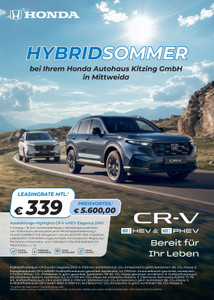 Honda Prospekt - HybridSommer