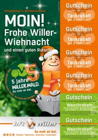 Anton Willer Prospekt - Moin, frohe Willer-Wiehnacht