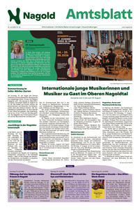 Stadt Nagold Prospekt - Amtsblatt Nagold