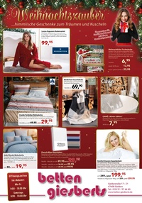 Betten Giesberts Prospekt - Angebote ab 29.11.