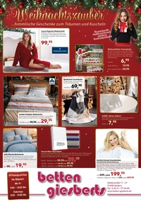 Betten Giesberts Prospekt - Betten Giesberts GmbH & Co. KG