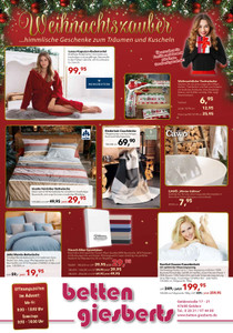 Betten Giesberts Prospekt - Angebote ab 12.12.