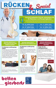 Betten Giesberts Prospekt - Betten Giesberts GmbH & Co. KG - Seite 1