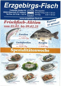 Erzgebirgs-Fisch Prospekt - Erzgebirgs-Fisch