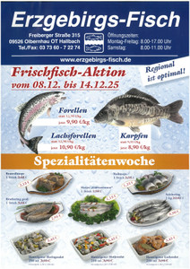 Erzgebirgs-Fisch Prospekt - Spezialitätenwoche