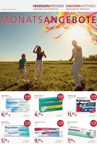 Herzogen Apotheke Prospekt - Angebote ab 30.08.