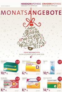 Herzogen Apotheke Prospekt - Angebote ab 29.11.
