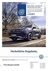 Autohaus Raupers Prospekt - Angebote ab 05.09.