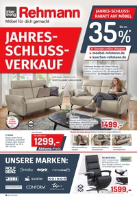 Möbel Rehmann Prospekt - Rehmann & Söhne GmbH