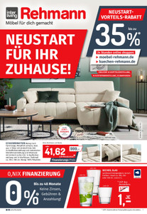 Möbel Rehmann Prospekt - Angebote ab 06.01.