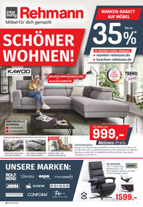 Möbel Rehmann Prospekt - Rehmann & Söhne GmbH
