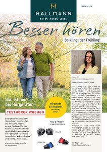 Optik Hallmann Prospekt - Besser hören. So klingt der Frühling!