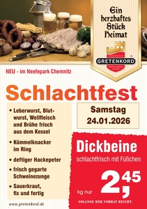 Gretenkord Prospekt - Schlachtfest