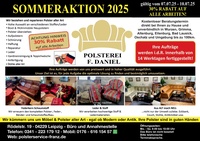 Polsterei Franz Prospekt - Angebote ab 06.07.