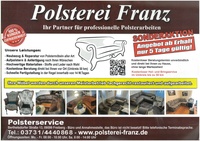 Polsterei Franz Prospekt - Polsterei Jurek Franz