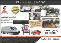 Polsterei Franz Prospekt - Polsterreparatur Franz