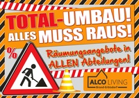 Alco Living Prospekt - Total-Umbau! Alles muss raus!