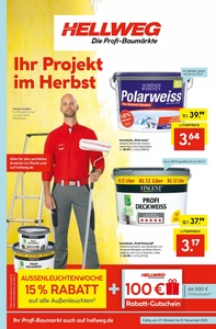 HELLWEG Prospekt - Angebote ab 27.10.