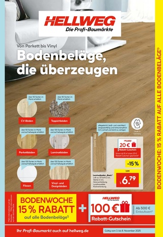 Vorschau des HELLWEG Prospekts - Aktionen, Rabatte & Gutscheine, Seite 9