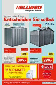 HELLWEG Prospekt - HELLWEG Die Profi-Bau- &