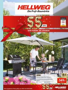 HELLWEG Prospekt - Angebote ab 30.03.