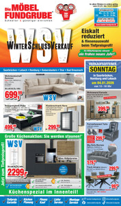 Die Möbelfundgrube Prospekt - WinterSchlussVerkauf