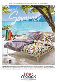 Betten Maack Prospekt - Sommertraum