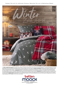 Betten Maack Prospekt - Angebote ab 28.11.