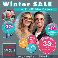 Kuntz Hören & Sehen Prospekt - KUNTZ Sehen & Hören Winter SALE