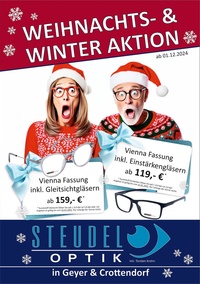 Optik Steudel Prospekt - Weihnachts- & Winteraktion