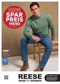 Reese Modehäuser Prospekt - 2 Hosen 1 Sparpreis - Seite 1