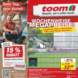 toom Baumarkt Prospekt - Angebote ab 16.09.