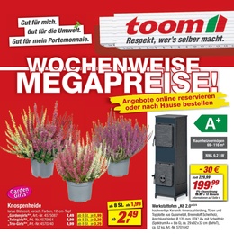 toom Baumarkt Prospekt - Angebote ab 23.09.