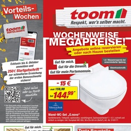 toom Baumarkt Prospekt - Angebote ab 30.09.