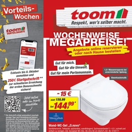 toom Baumarkt Prospekt - Angebote ab 30.09.