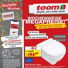 toom Baumarkt Prospekt - Angebote ab 30.09.
